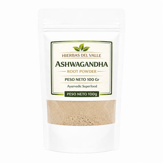 Ashwagandha en Polvo 100 gr | Bolsa Resellable