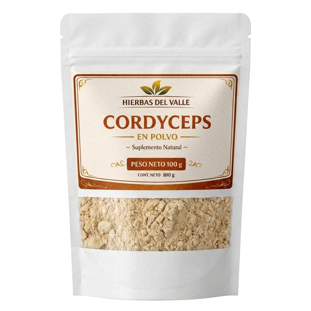 Cordyceps en Polvo 100 gr | Bolsa Resellable