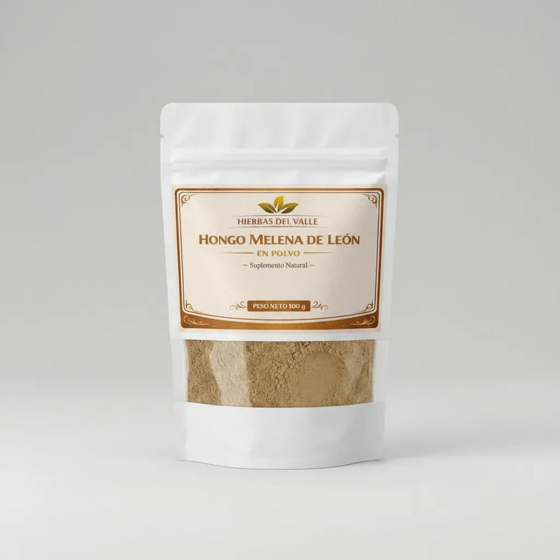 Hongo Melena De León En Polvo Puro 100 G