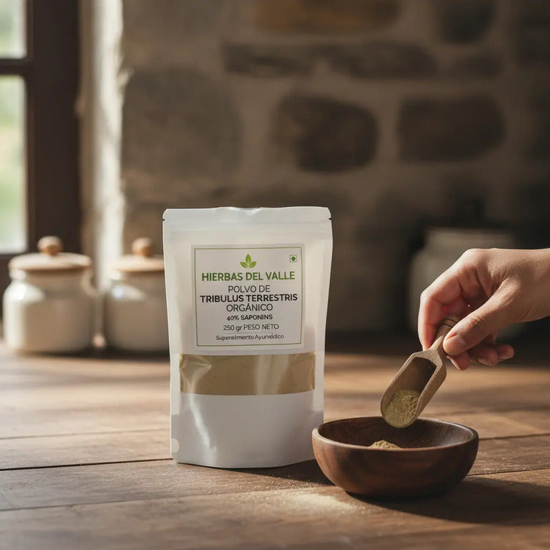 Tribulus Terrestris Extracto En Polvo 40% Saponinas 100g Natural