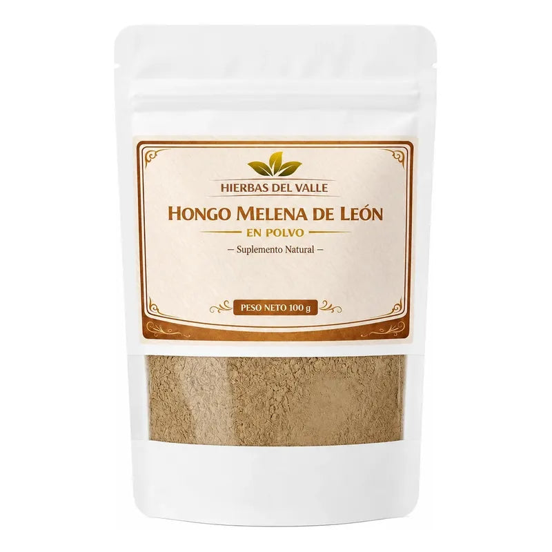 Hongo Melena De León En Polvo Puro 100 G