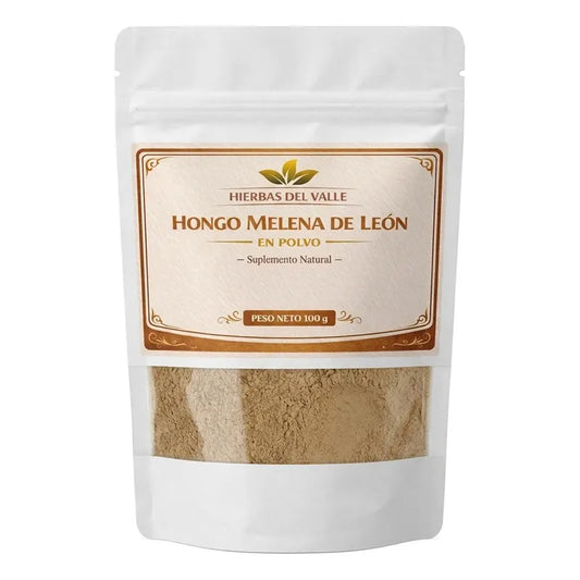 Melena De Leon Polvo 100% 100g Salud Cognitiva Sin Aditivos Sin Sabor