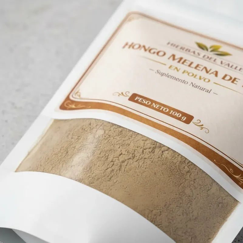 Hongo Melena De León 100% Orgánico 100gr Hongos Funcionales Natural