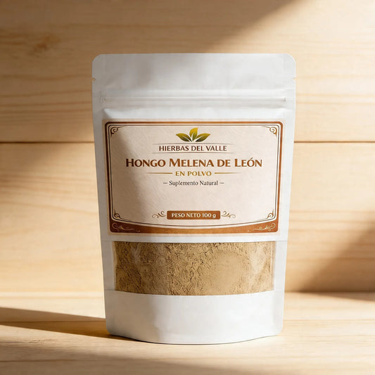 Hongo De Melena De León En Polvo 100g Sin Sabor