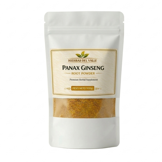 Ginseng Panax en Polvo 100 gr | Bolsa Resellable